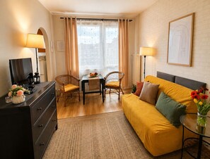 Apartment | Soundproofing, free WiFi, bed sheets - Apartament Przytulny, balkon, Centrum 150m od dworca Gdańsk Główny (Gdansk)