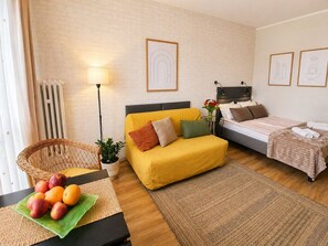 Apartment | Soundproofing, free WiFi, bed sheets - Apartament Przytulny, balkon, Centrum 150m od dworca Gdańsk Główny (Gdansk)