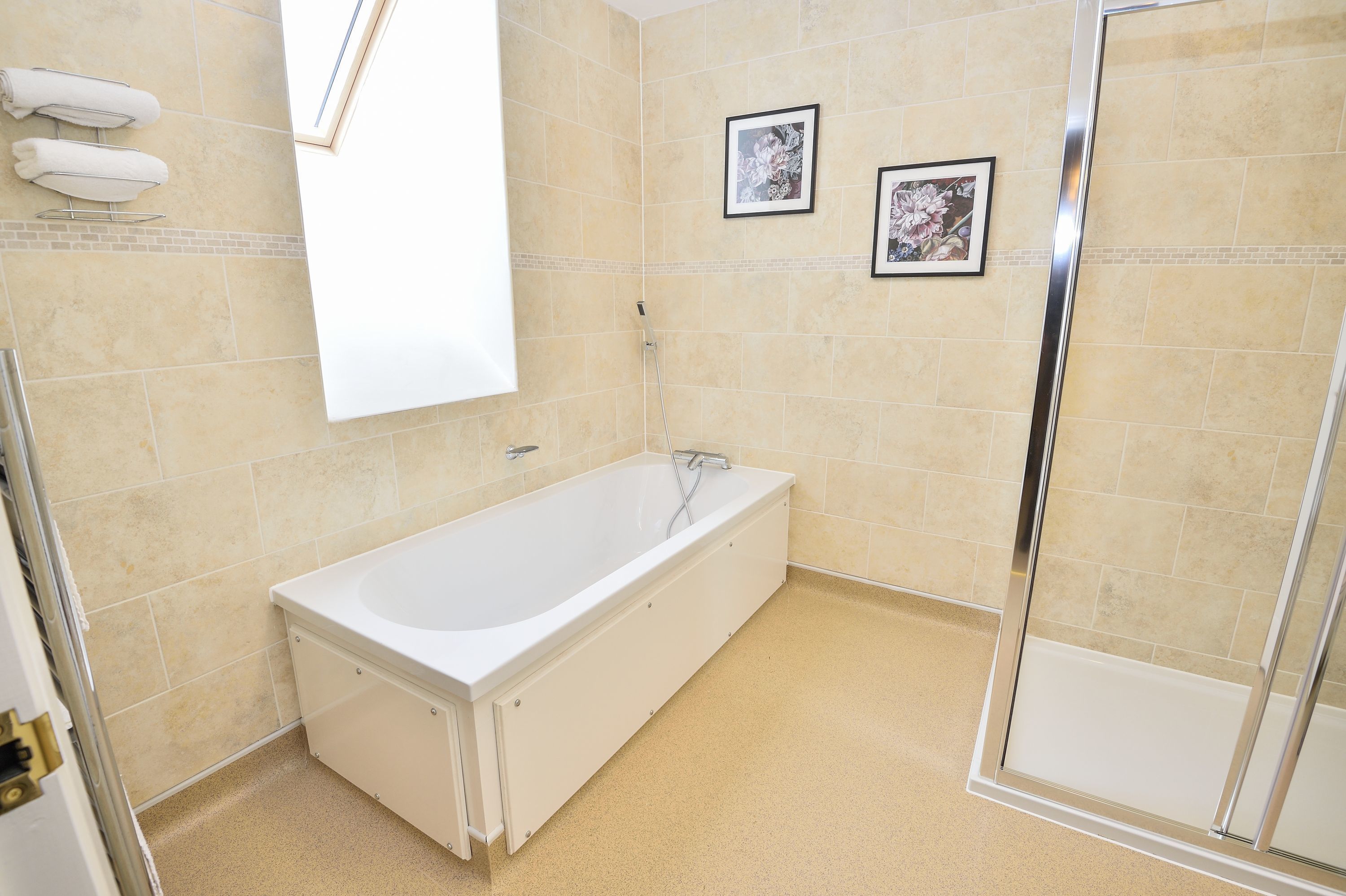 family room, 1 double bed with sofa bed, non smoking | bathroom | free toiletries, hair dryer, towels