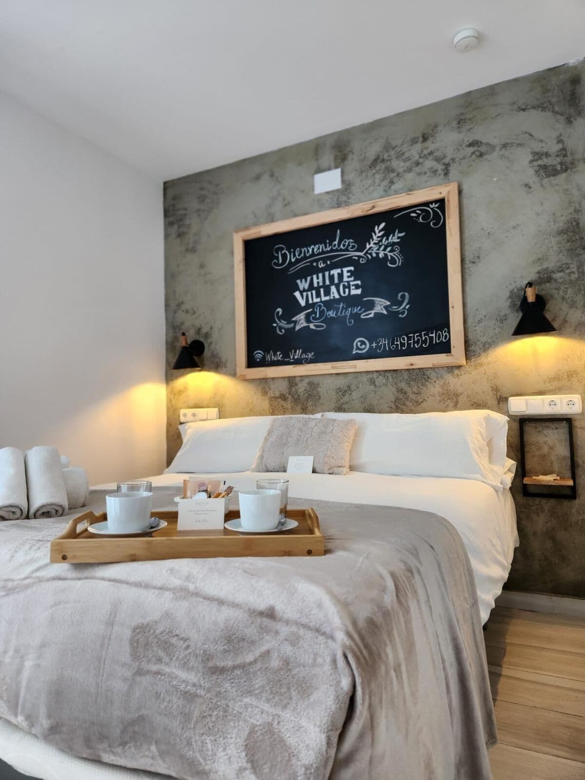 Familieværelse - terrasse | Egyptiske bomuldslagner, premium-sengetøj, gratis produkter i minibaren