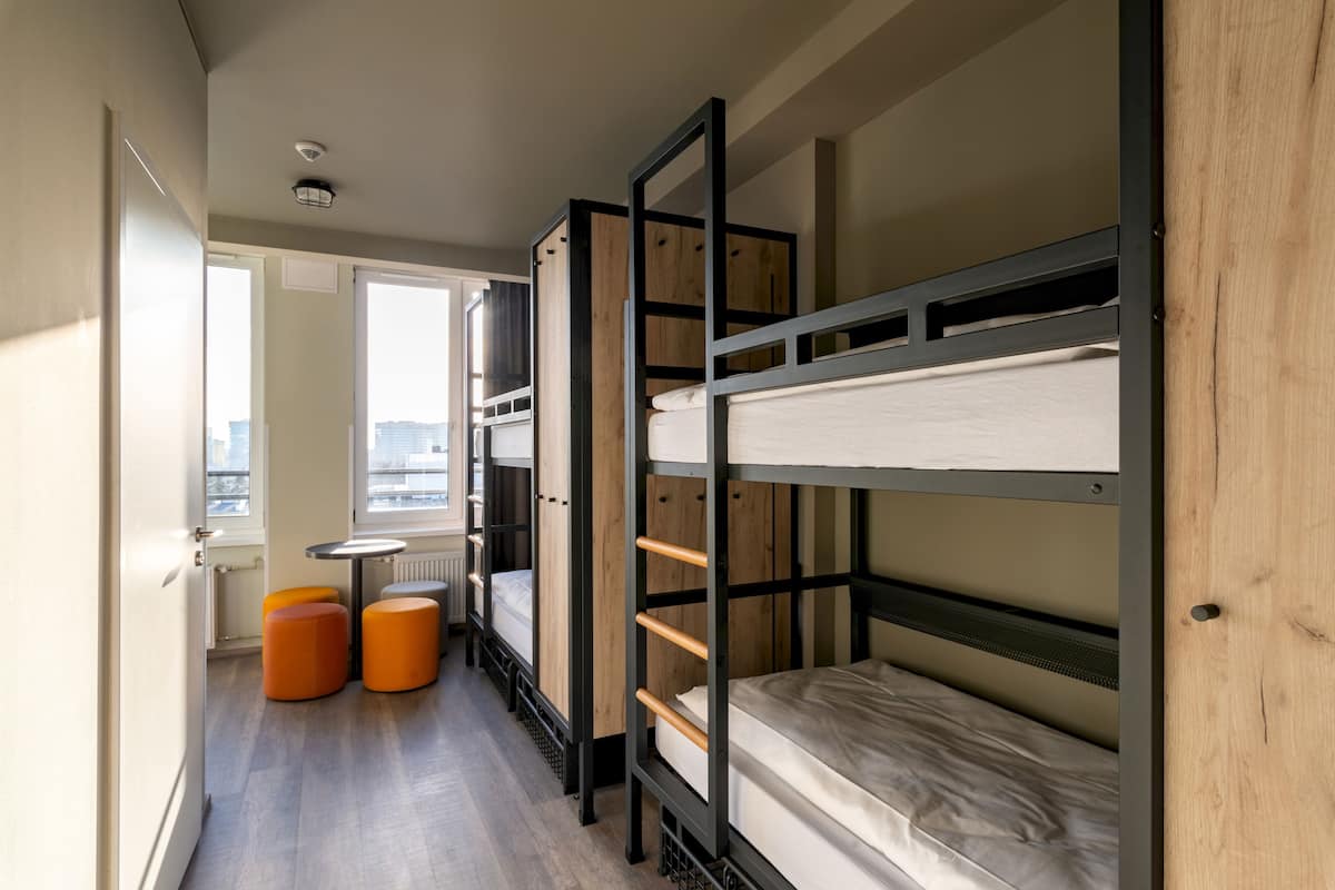 Bed in a 6-Bed Mixed Dormitory | 무료 WiFi, 침대 시트