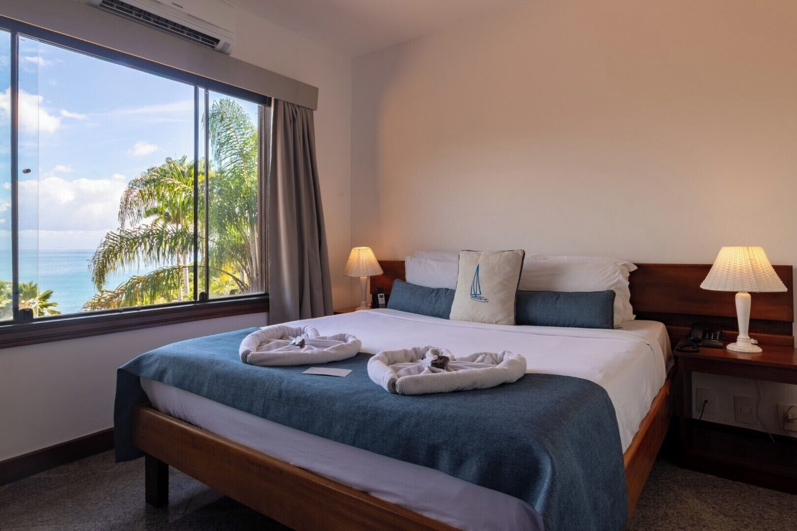 標準客房, 海景 | 迷你吧、免費無線上網、床單