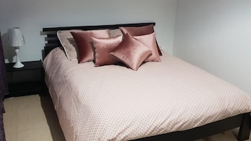 2 bedrooms, in-room safe, iron/ironing board, WiFi
