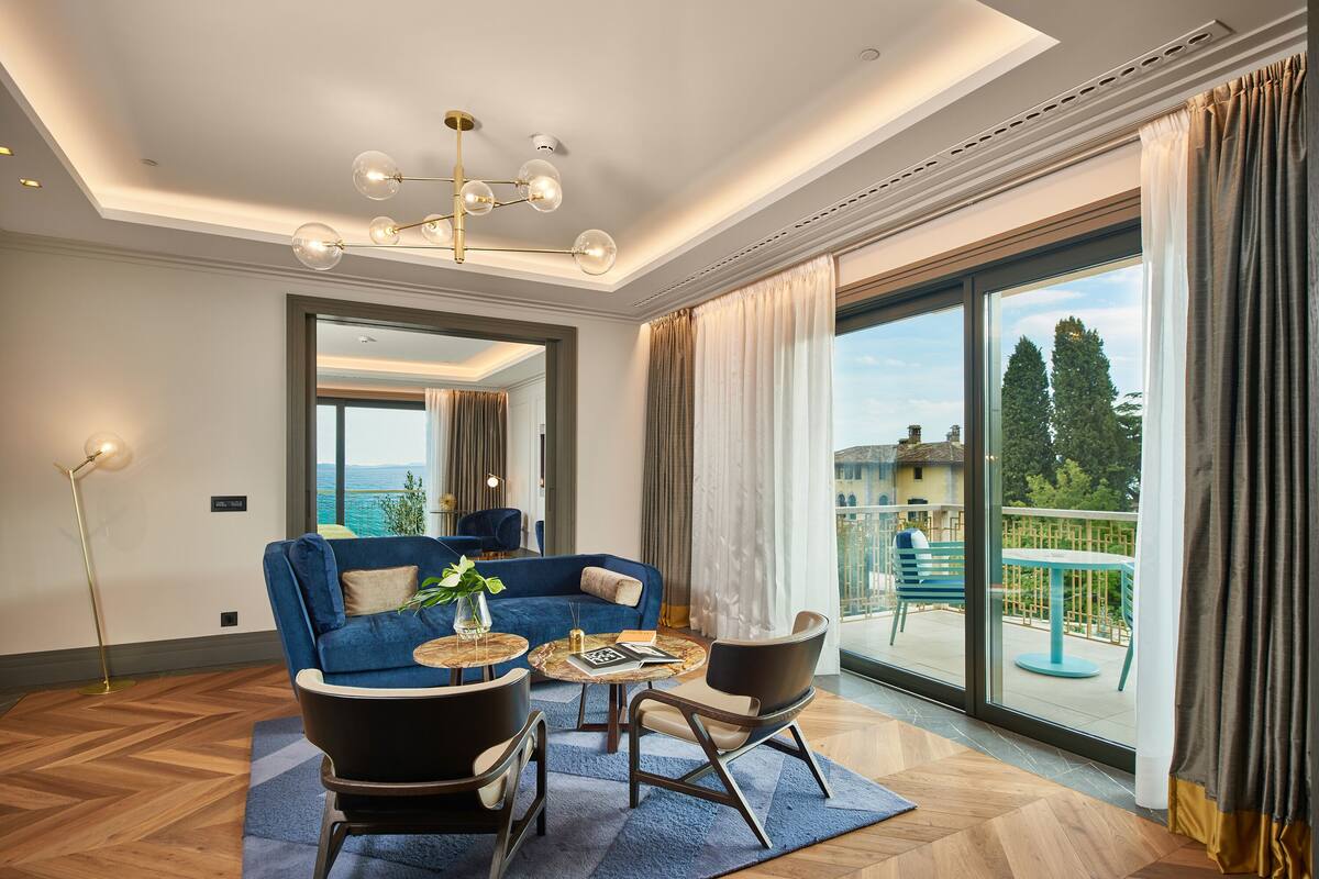 Royal Suite, Sea View | Egyptian cotton sheets, premium bedding, free minibar, in-room safe