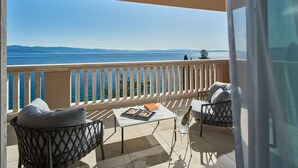 Junior Suite, Sea View | Beach/ocean view - Ikador Luxury Boutique Hotel & Spa (Opatija)