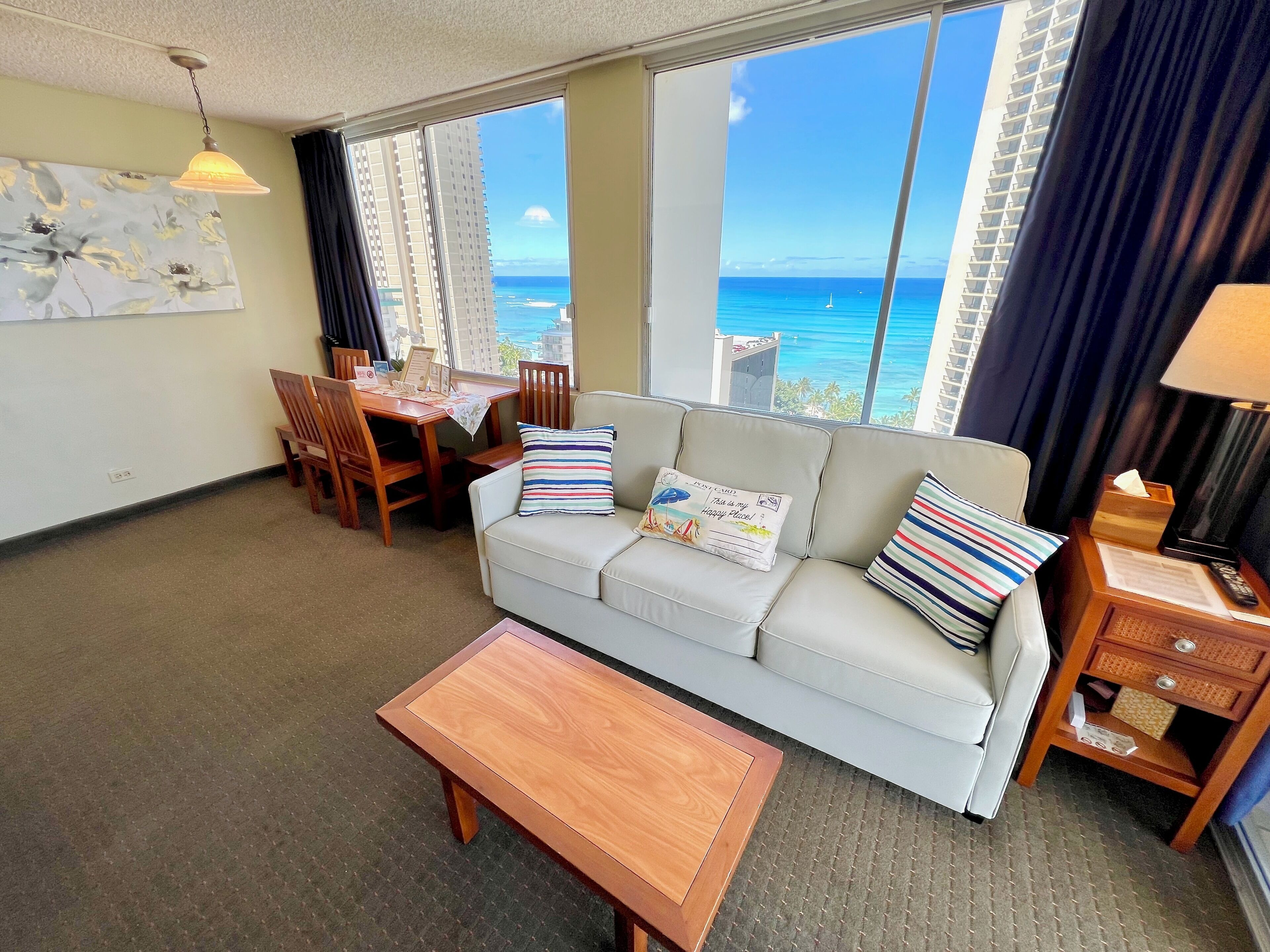 Best Location of Waikiki! High Floor Ocean View @ Pacific Monarch