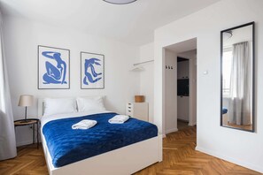 Apartment | Hypo-allergenic bedding, individually decorated, individually furnished - Riverside Comfort Studio (Warsaw)