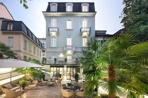 Overnatningsstedets indgangsparti