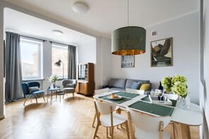 Living area - P&O Apartments Marszalkowska 2 (Warsaw)