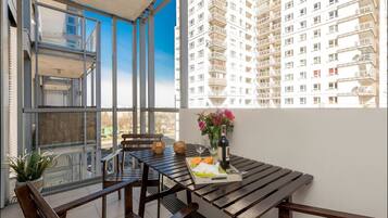 Classic-Apartment | Balkon