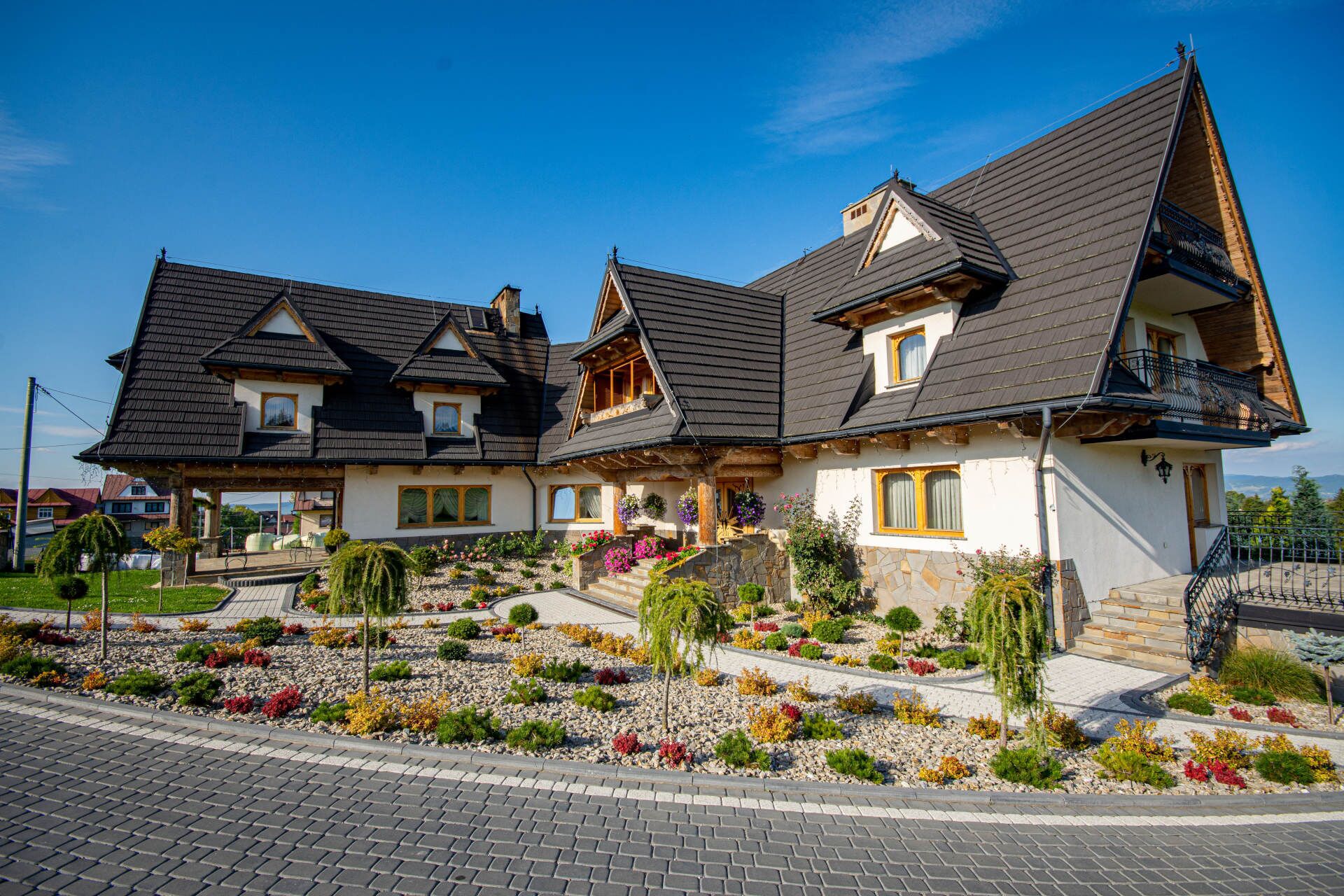 Façade de l’hébergement