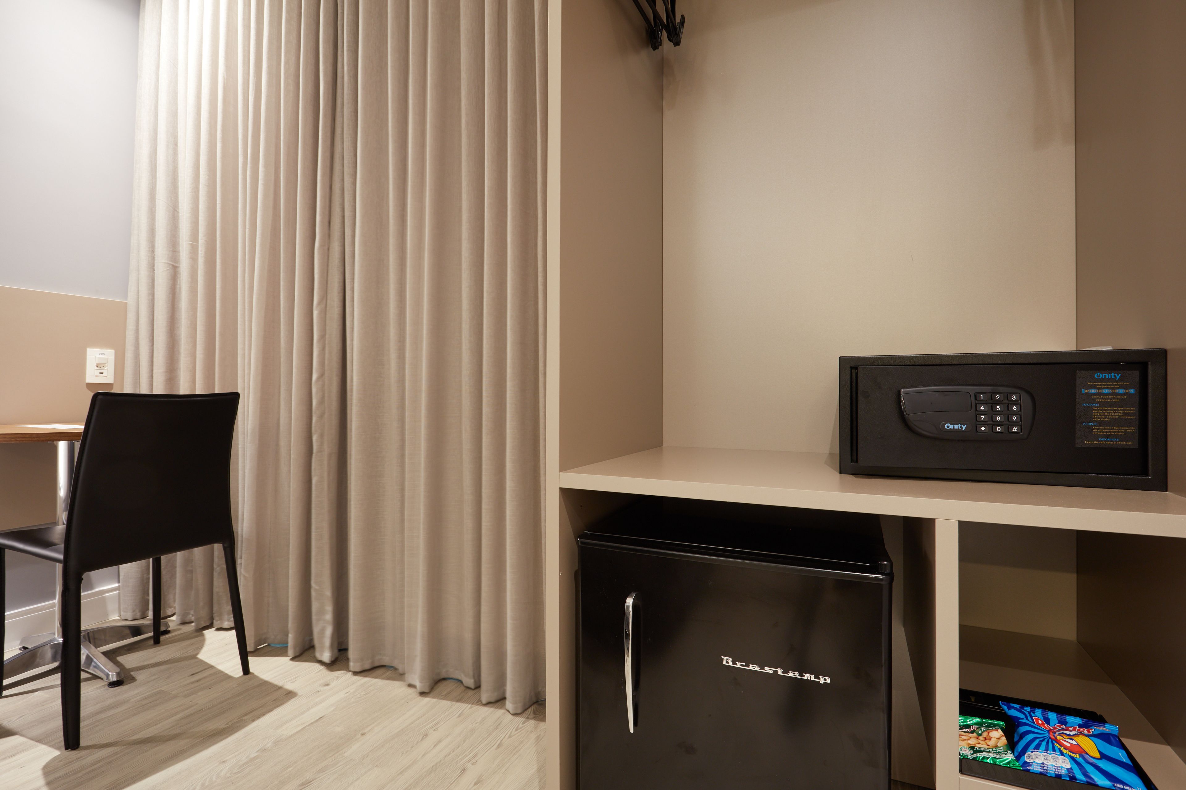 minibar, in-room safe, blackout curtains, soundproofing