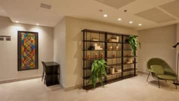 Lobby sitting area