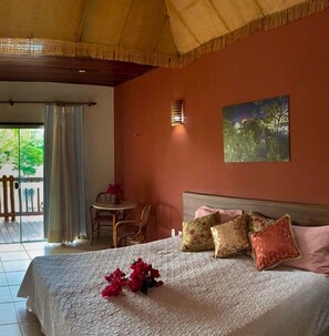 Minibar, blackout curtains, bed sheets