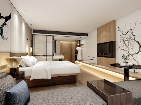 Premium Room, 1 King Bed, City View. Fairfield by Marriott Changsha Tianxin