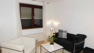 TV, books, music library