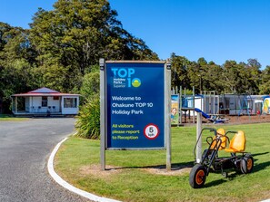 Fassade der Unterkunft