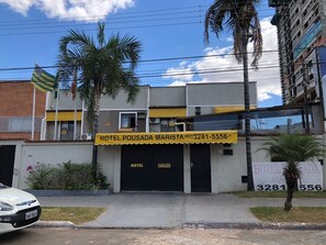 Façade de l’hébergement