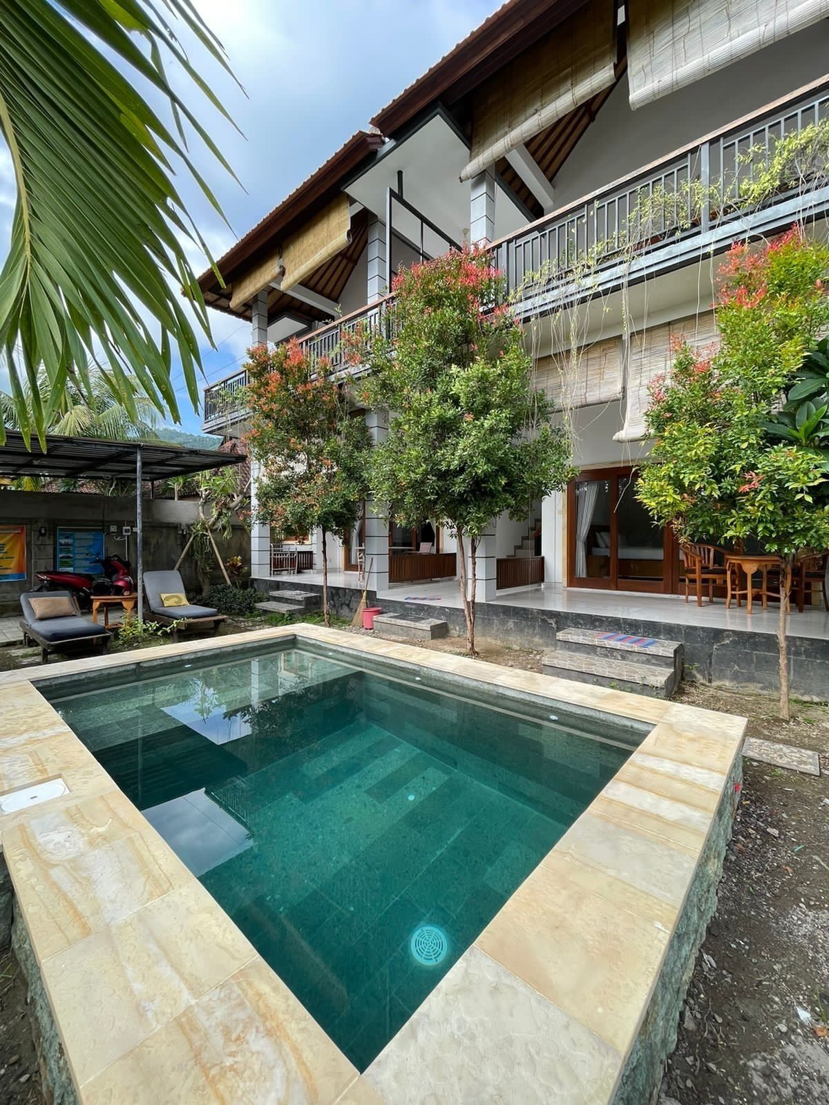 Fachada de la propiedad