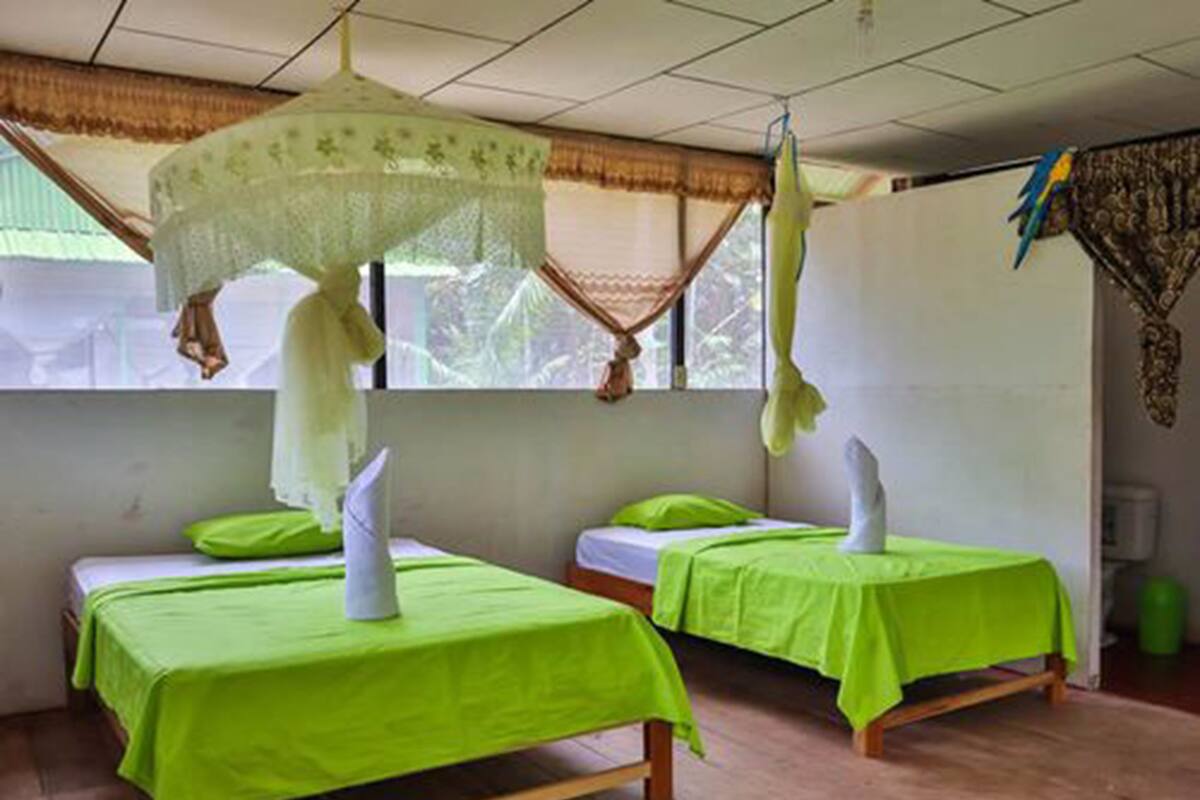 Basic Bungalow, Non Smoking, River View | Blackout curtains, bed sheets