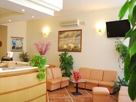 Sala de estar en el lobby