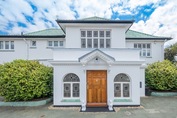 Come on in through the front door