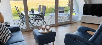 Roof-only house "Murmel 3", Wallbox charging station, fireplace, beach chair, WiFi