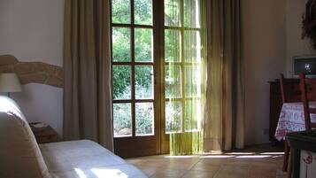 TV connectée, cheminée, livres