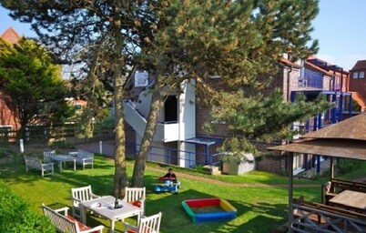 Lots of space for large families right on the beach