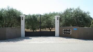 Enceinte de l’hébergement