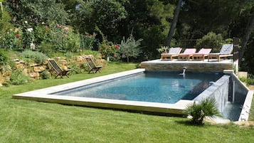 Außenpool, beheizter Pool