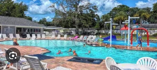 Indoor pool, a heated pool