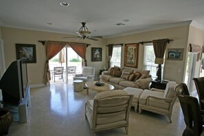 Televisio, takka, DVD-soitin