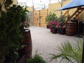 Overnattingsstedets uteområder