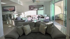 Smart TV, books, video library