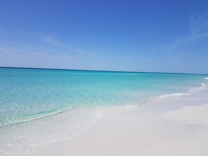 On the beach