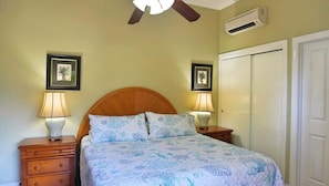 2 bedrooms, iron/ironing board, travel crib, WiFi (free)