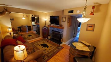 Téléviseur connecté, foyer, lecteur de DVD