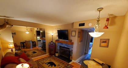 Downtown! Walk to downtown! Fireplace! Indoor Heated Pool! Free Parking!