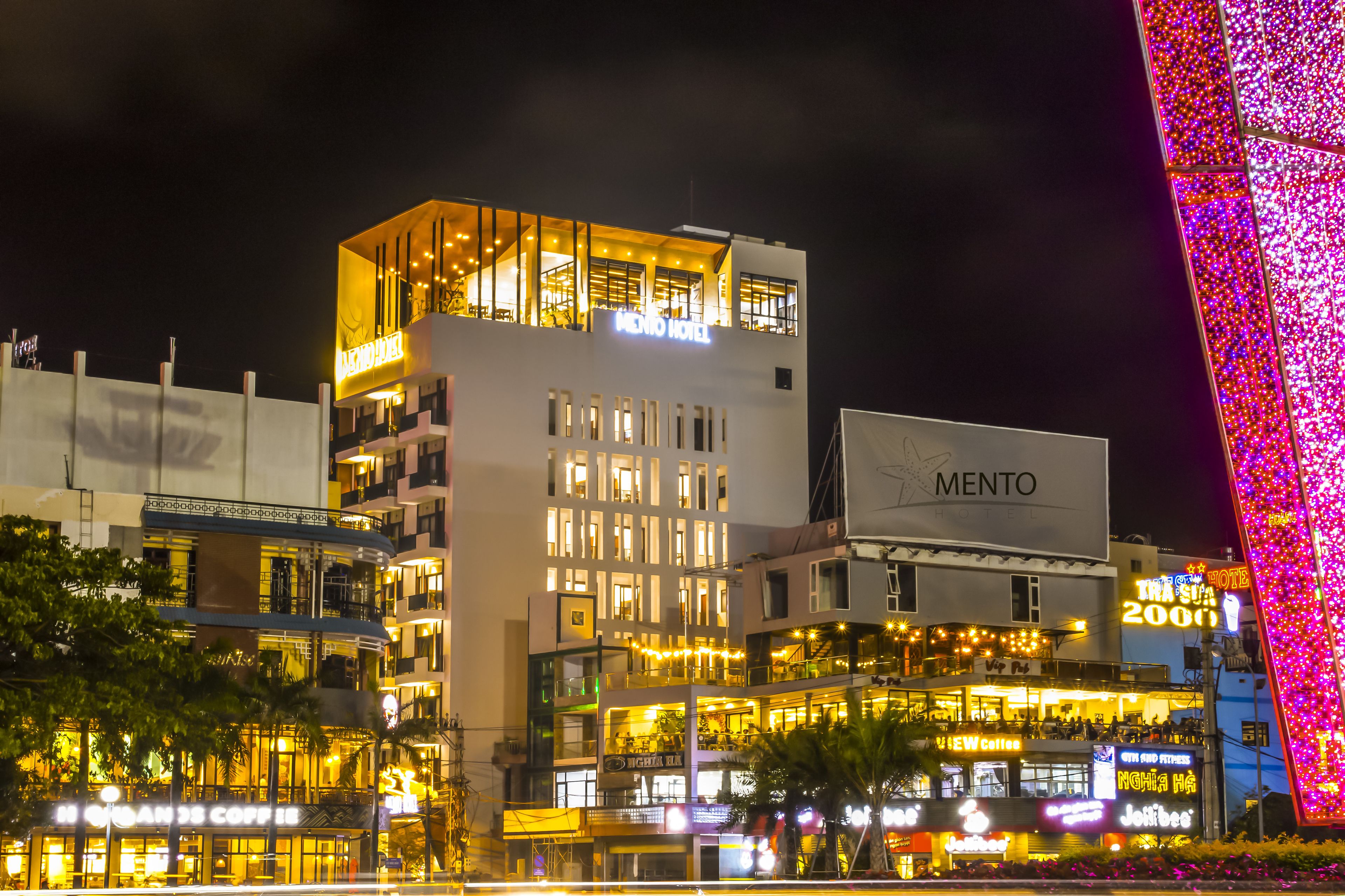 front of property – evening/night