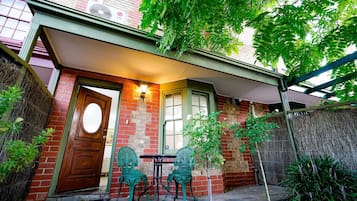 Front of property – evening/night