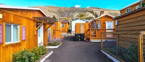 Majoituspaikan julkisivu