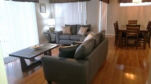 Smart TV, video games, DVD player, table football
