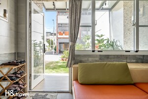 Fachada de la propiedad