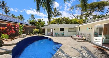 Dieses Haus hat alles - Lage, Pool, Saniert, wenige Schritte vom Kailua Strand
