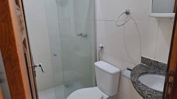 Triple Room | Bathroom | Shower, towels, toilet paper
