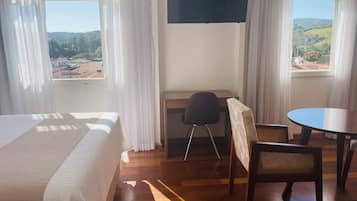 Deluxe Double Room | In-room safe, free WiFi, bed sheets
