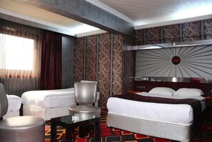 Triple Room | Egyptian cotton sheets, premium bedding, down comforters, minibar - Murat Otel (Ankara)