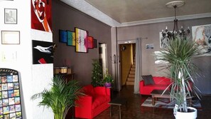 Lobby sitting area