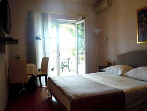 스튜디오, 바다 전망 | 방음 설비, 다리미/다리미판, 무료 WiFi, 침대 시트